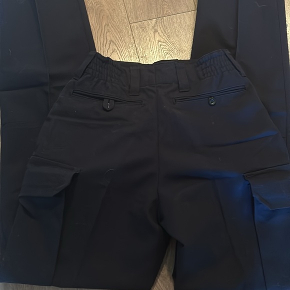 Vintage cargo utility pants size 25 waist large cargo pockets- high waist - Picture 9 of 11